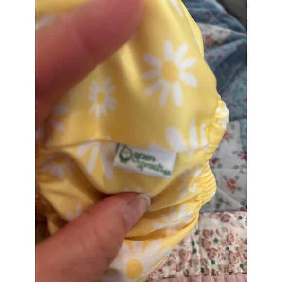 Set Of 3 Baby Swim Diapers 12 Months Play & Pool Swimmers UPF 50+ White Yellow - Picture 3 of 9